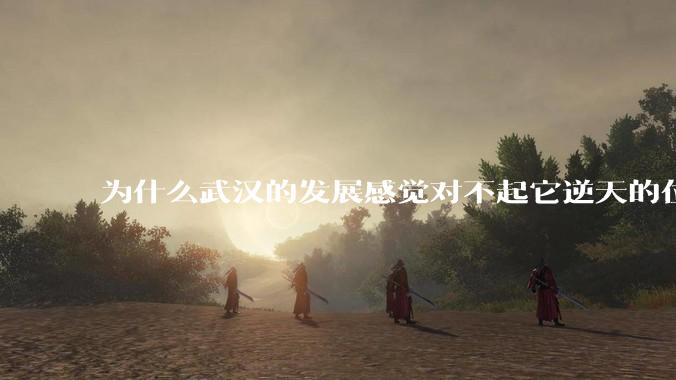 为什么武汉的发展感觉对不起它逆天的位置？