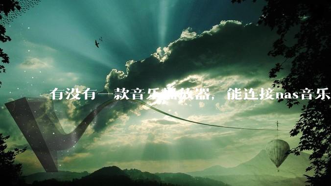 有没有一款音乐播放器，能连接nas音乐，创建音乐库，自动匹配歌词封面等等？类似infuse的概念呢？