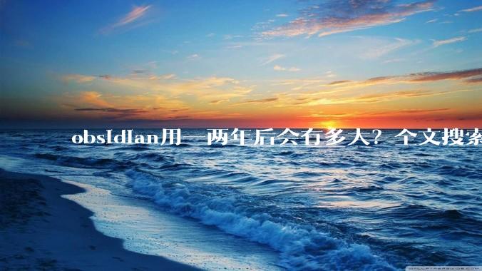 obsidian用一两年后会有多大？全文搜索还快吗？