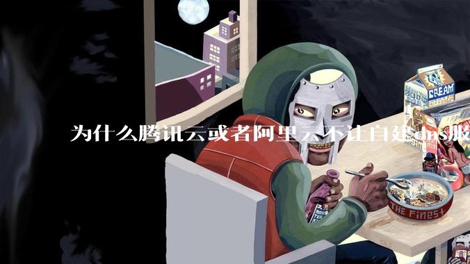 为什么腾讯云或者阿里云不让自建dns服务器?